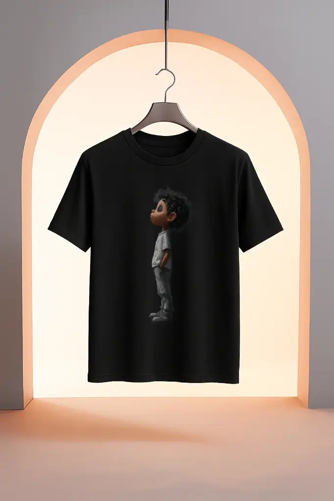 Alone Boy Printed T-shirt