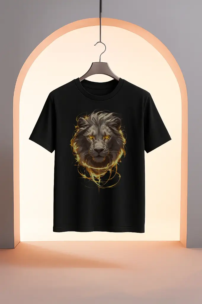 Golden Lion Printed T-shirt