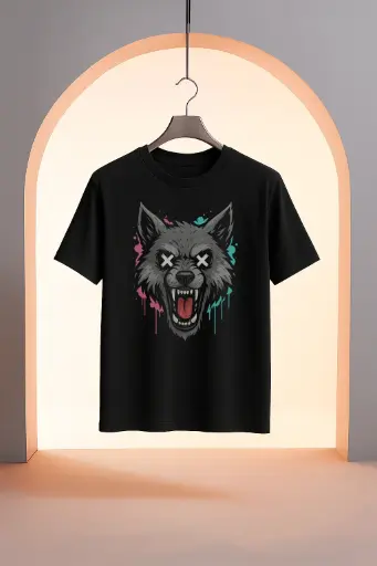 Wolf Printed T-shirt